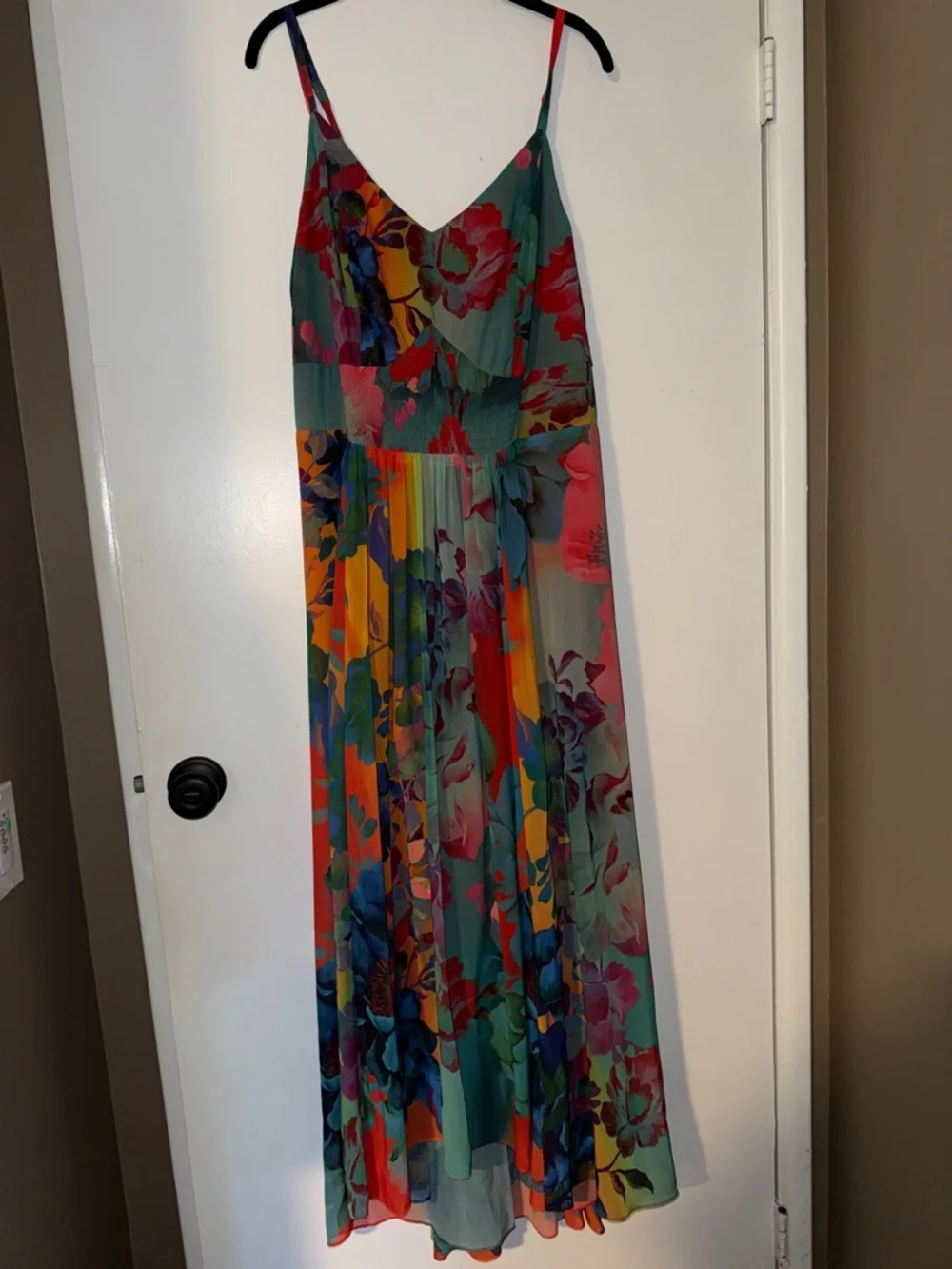 City Chic Hi-Low Floral Maxi Dress - Picture 2 of 7